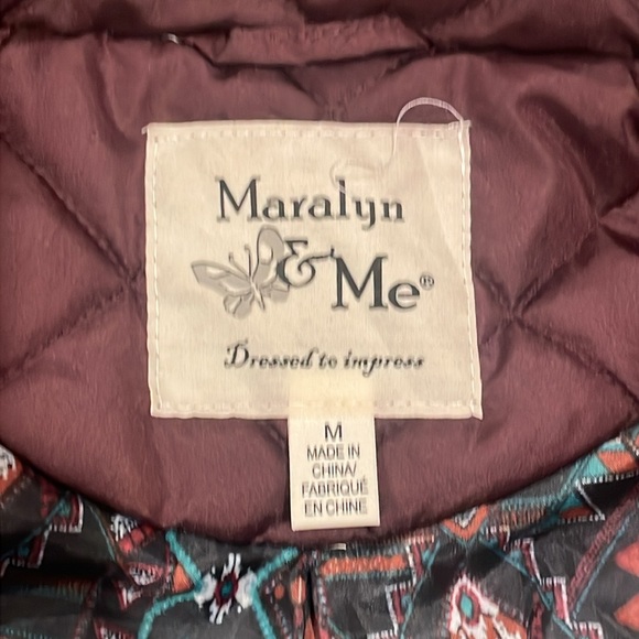 Maralyn & Me winter jacket womens size M - Picture 3 of 6